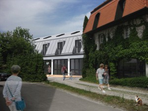 Ideenskizze 'Rathaus + moderner Ausbau' aus August 2014
