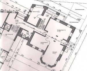 Erdgeschoss Rathaus-Villa nach Planung 2006
